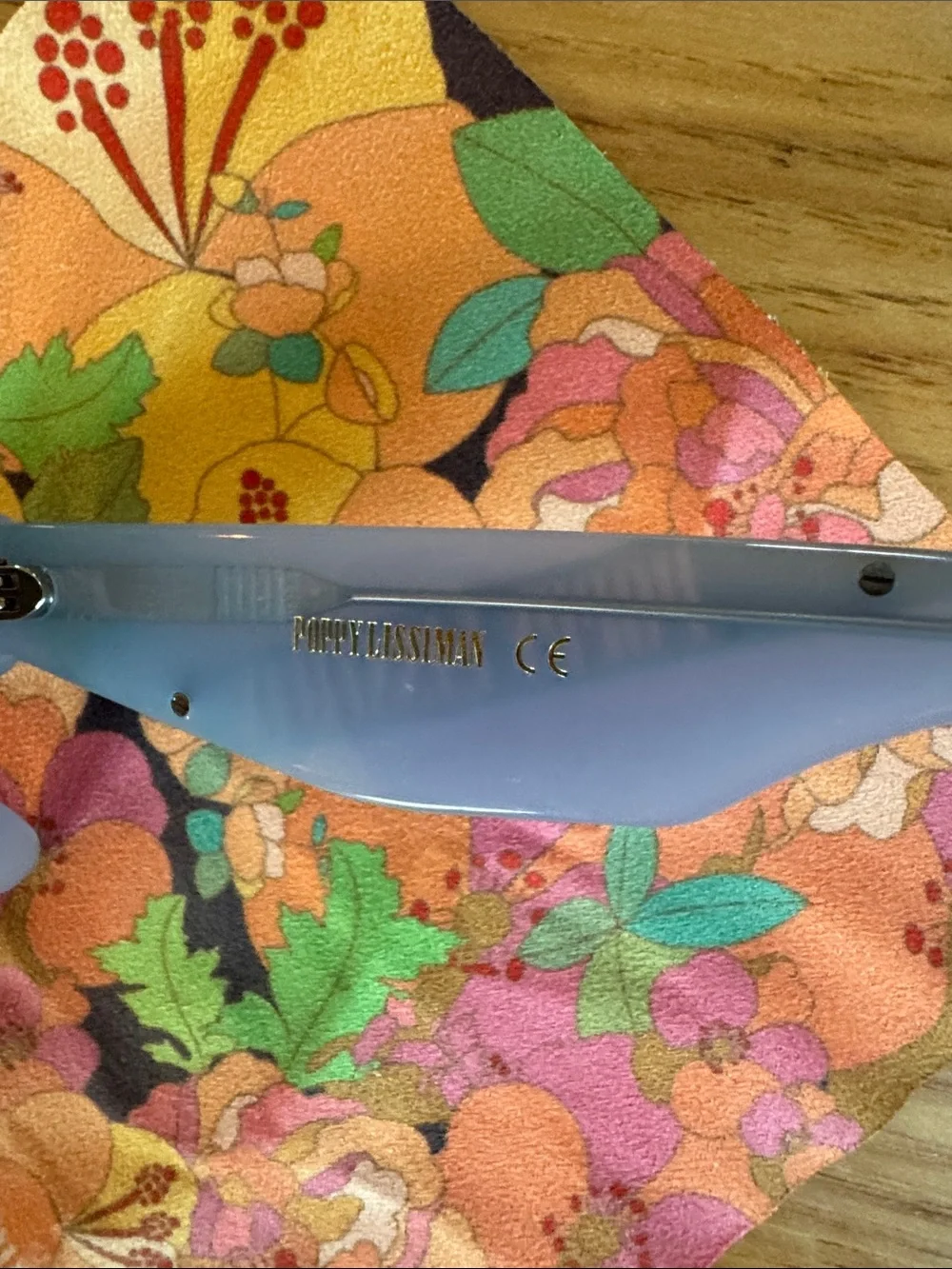 Poppy Lissiman Sky Blue Ren Sunglasses